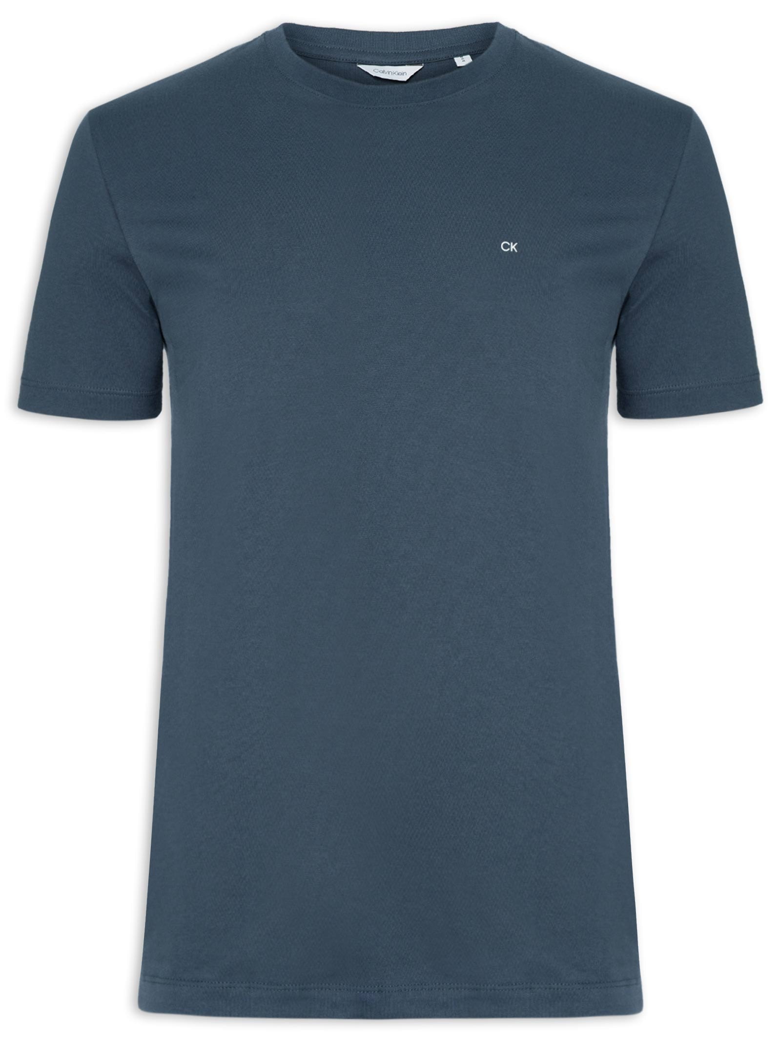 Blusa Feminina Alongada Em Tricot Cinza Calvin Klein - White Label