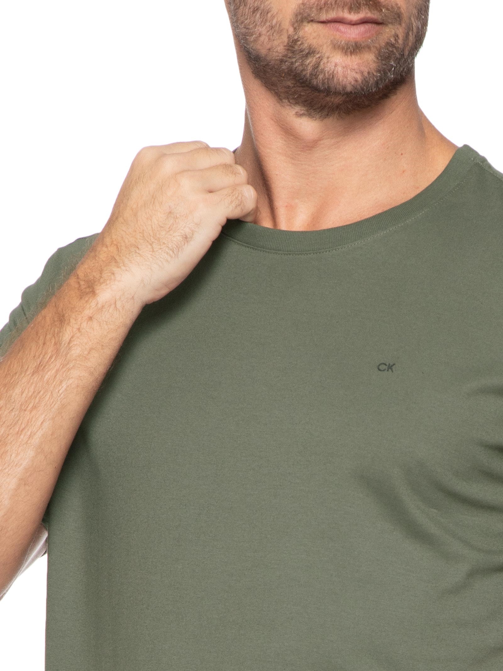 Blusa Feminina Alongada Em Tricot Cinza Calvin Klein - White Label