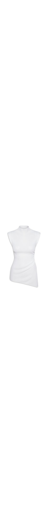 Blusa Feminina Alongada Tricot Fresh - Off White