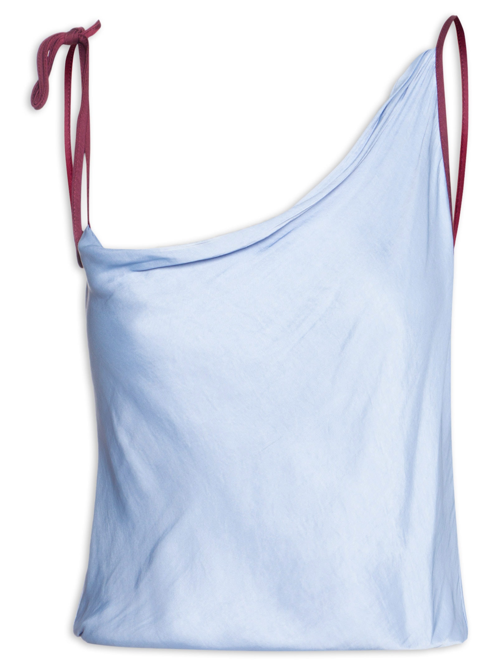 Blusa Feminina Amarração Azul Farm