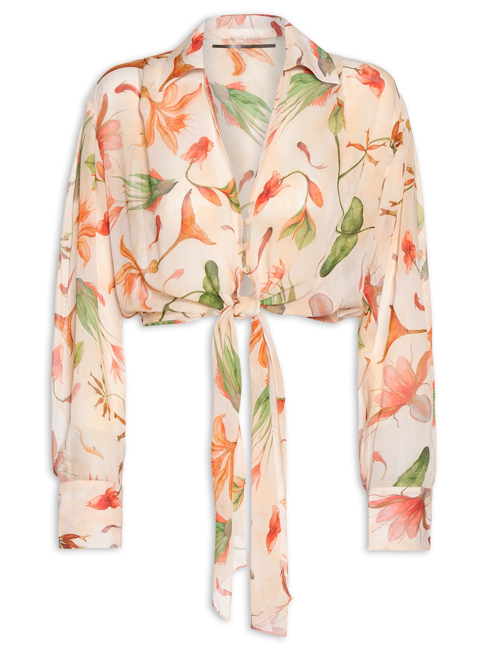 Blusa Feminina Amarração Rosa Animale Resort
