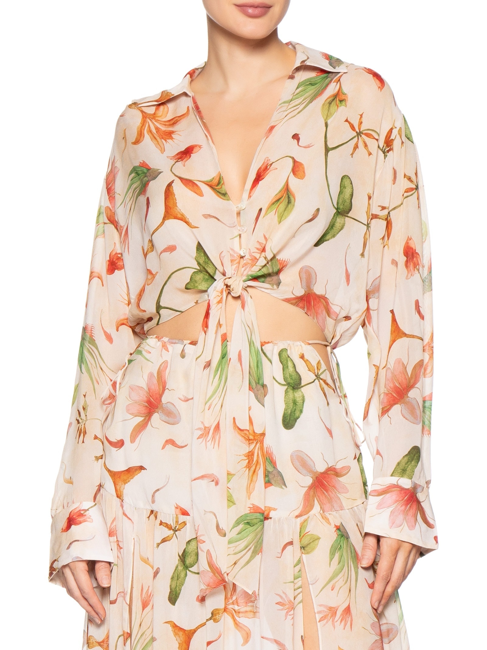 Blusa Feminina Amarração Rosa Animale Resort