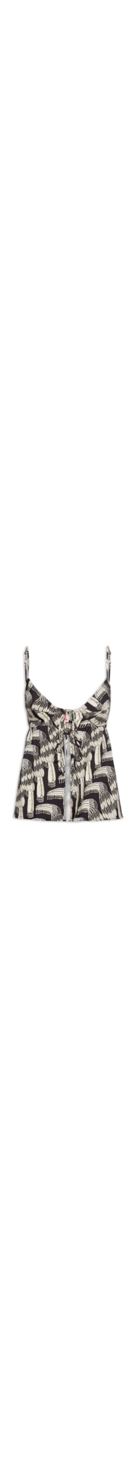 Blusa Feminina Amarração Tucanário - Preto