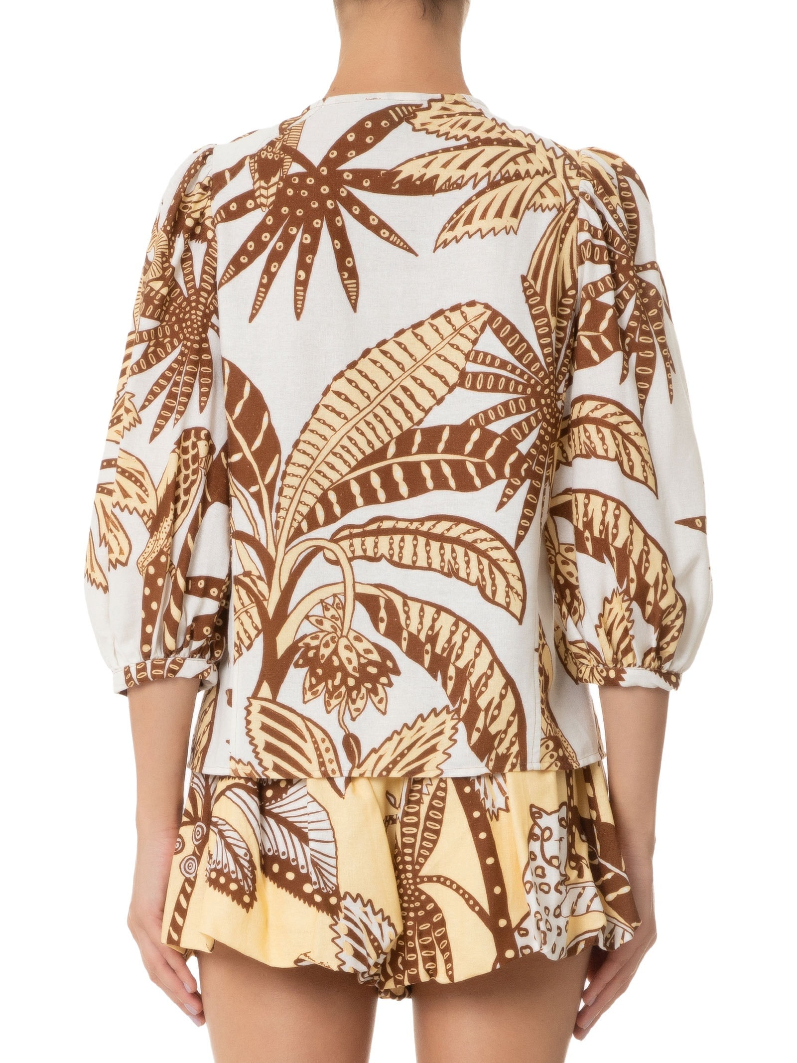 Blusa Feminina Amazônia Amarelo Farm