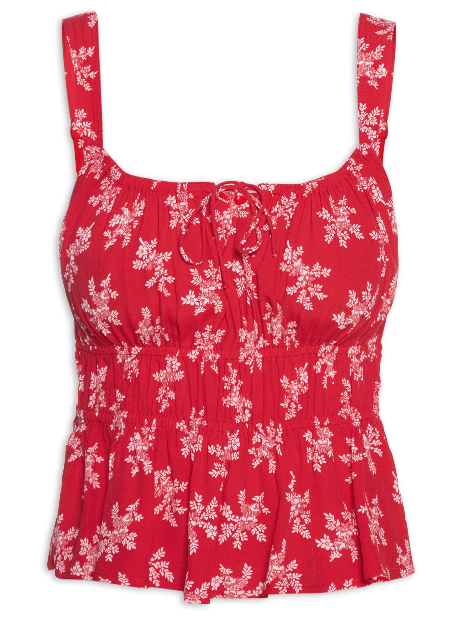 Blusa Feminina Ambrey Slim Sl BLS Vermelho Levi's