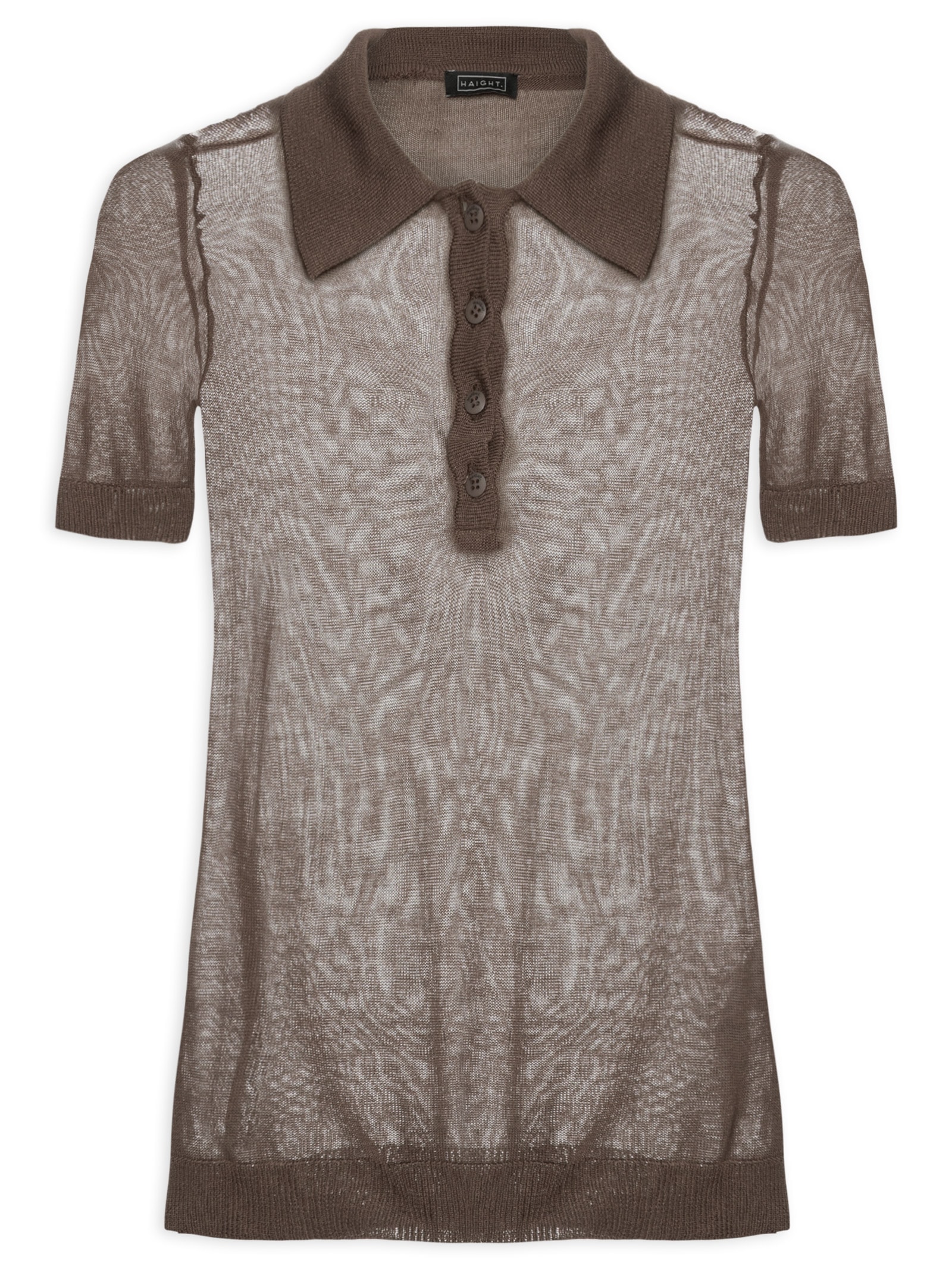 Blusa Feminina Amelia Tricot Marrom Haight