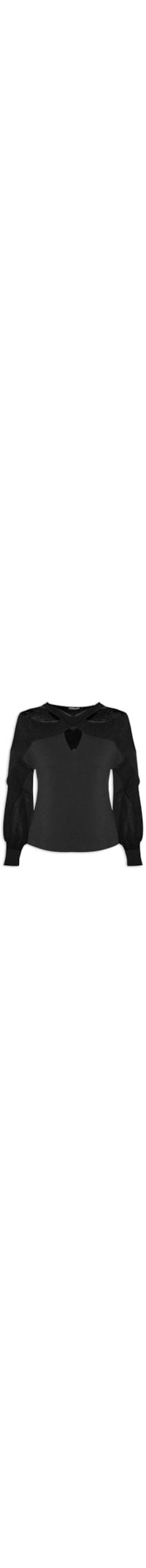 Blusa Feminina Ananda - Preto