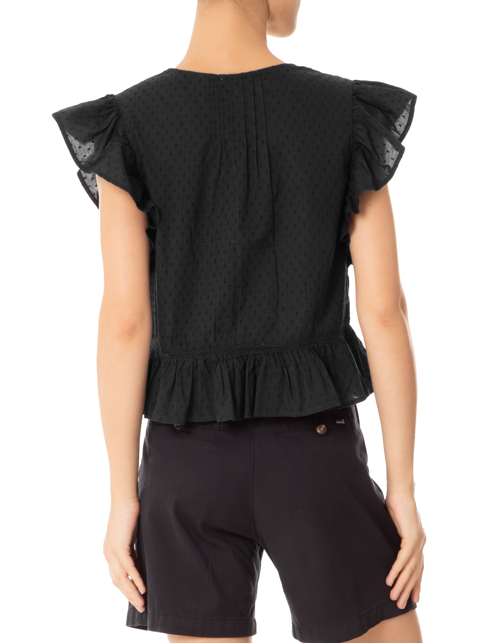 Blusa Feminina Aniston SS Blouise Preto Levi's