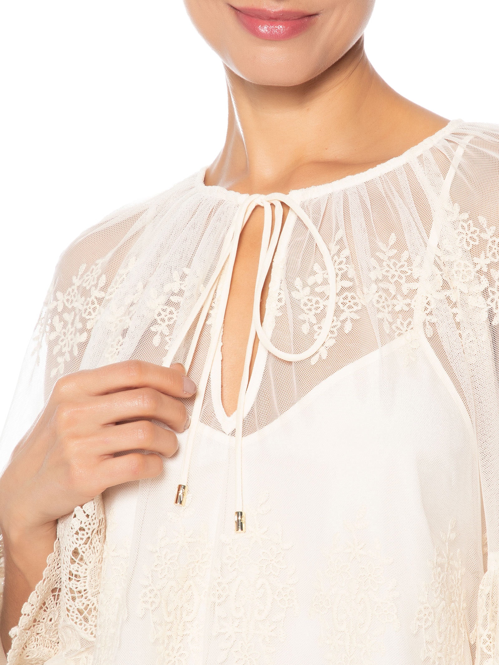 Blusa Feminina Antonella Branco Le Lis