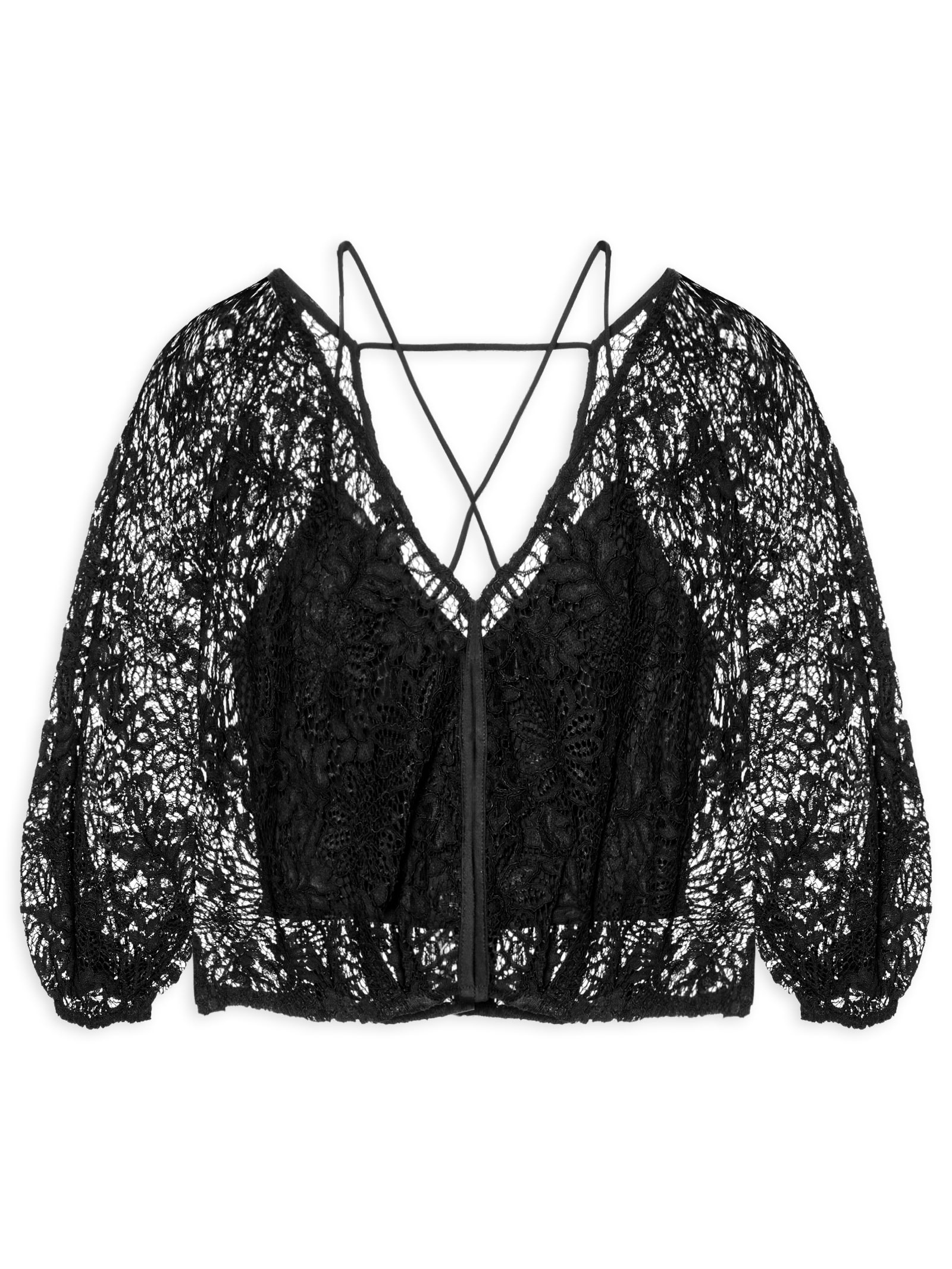 Blusa Feminina Antônia II Preto Le Lis