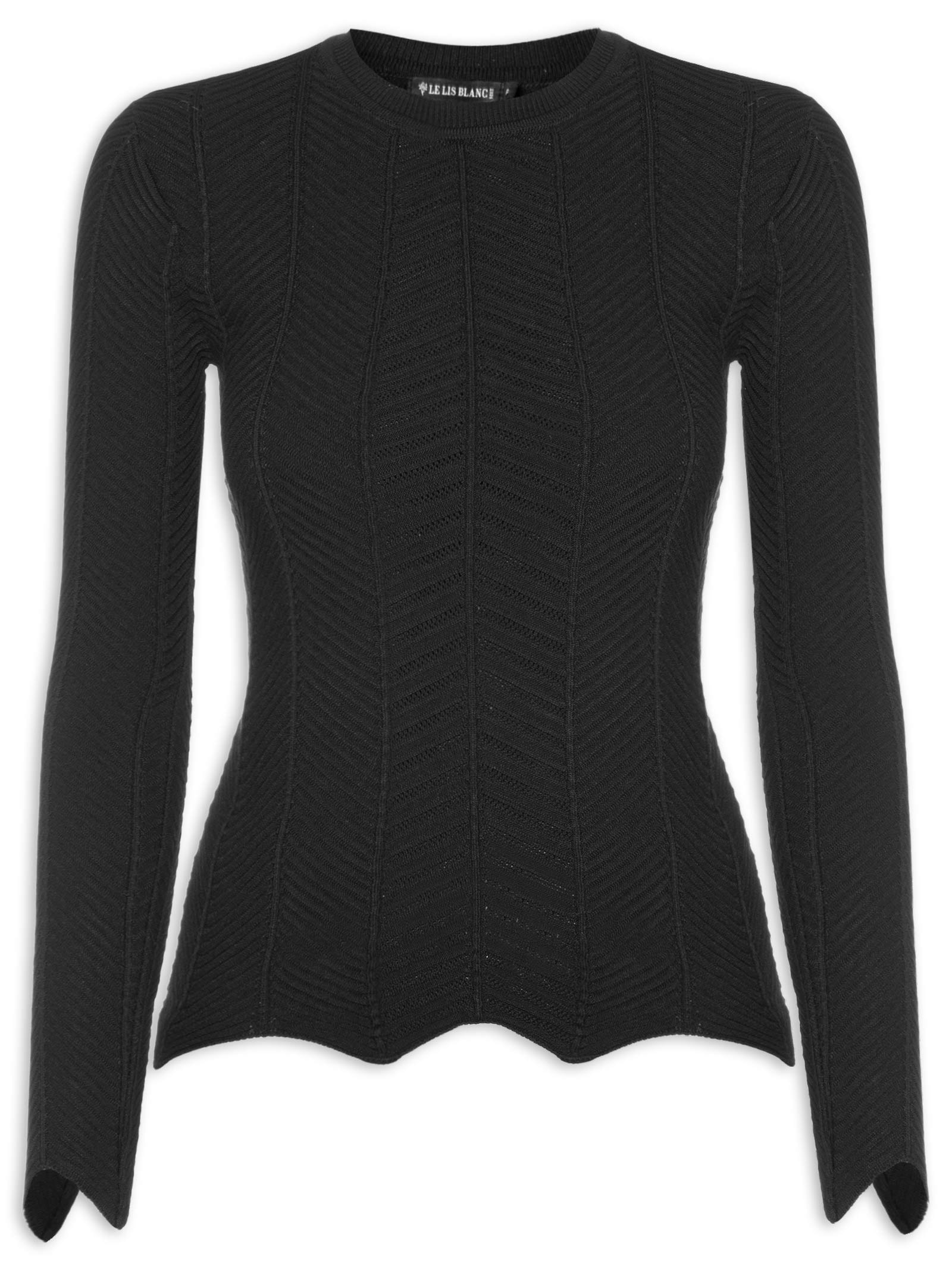 Blusa Feminina Anya Preto Le Lis