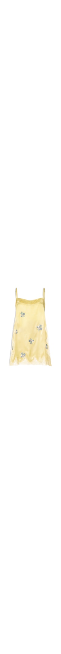 Blusa Feminina Artesanal Floral Leni - Amarelo