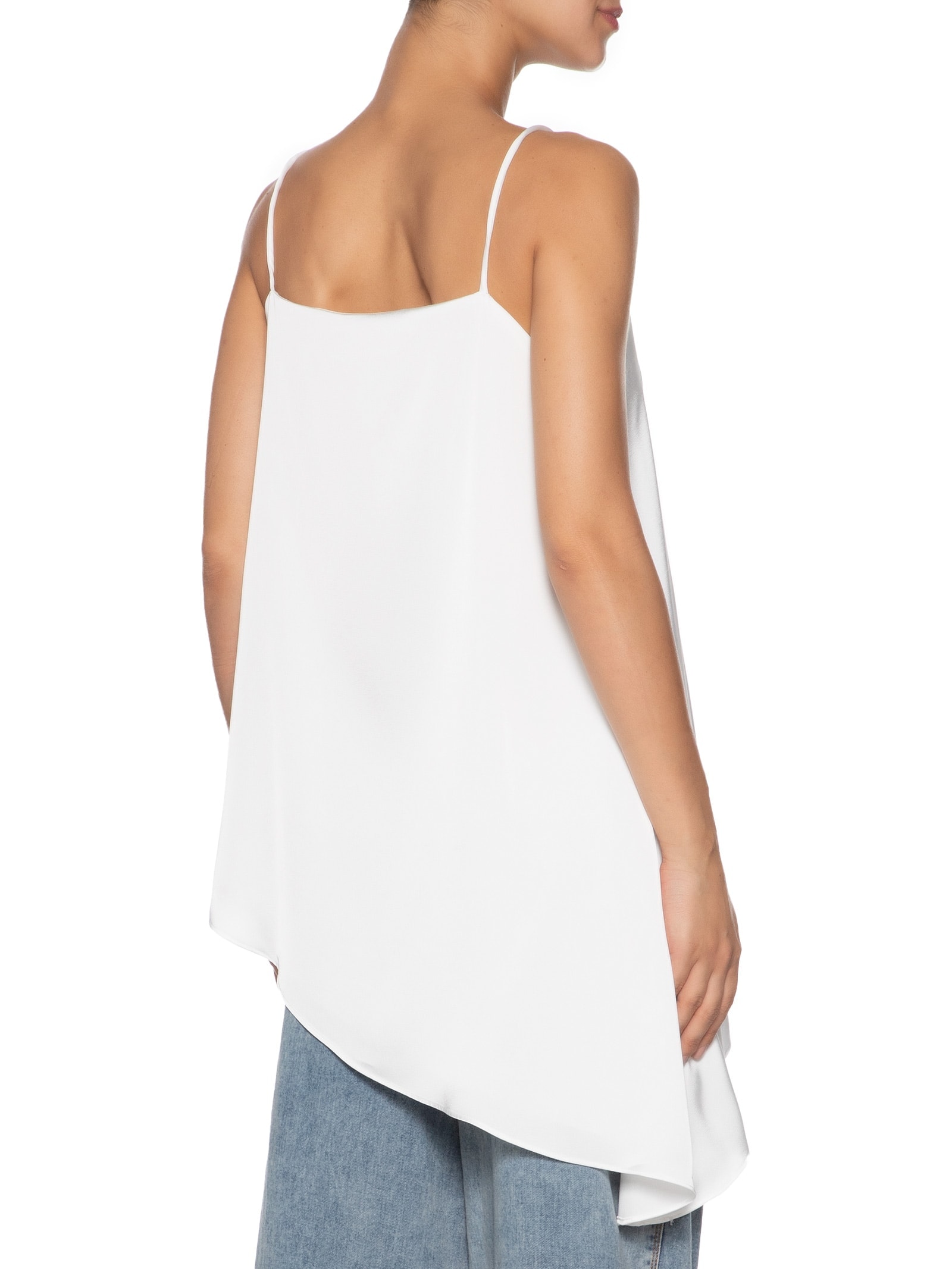 Blusa Feminina Assimétrica Branco Market 33