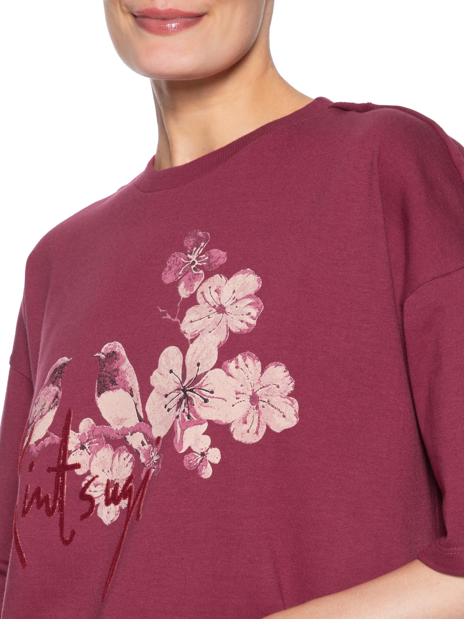 Blusa Feminina Ayla Rosa Le Lis