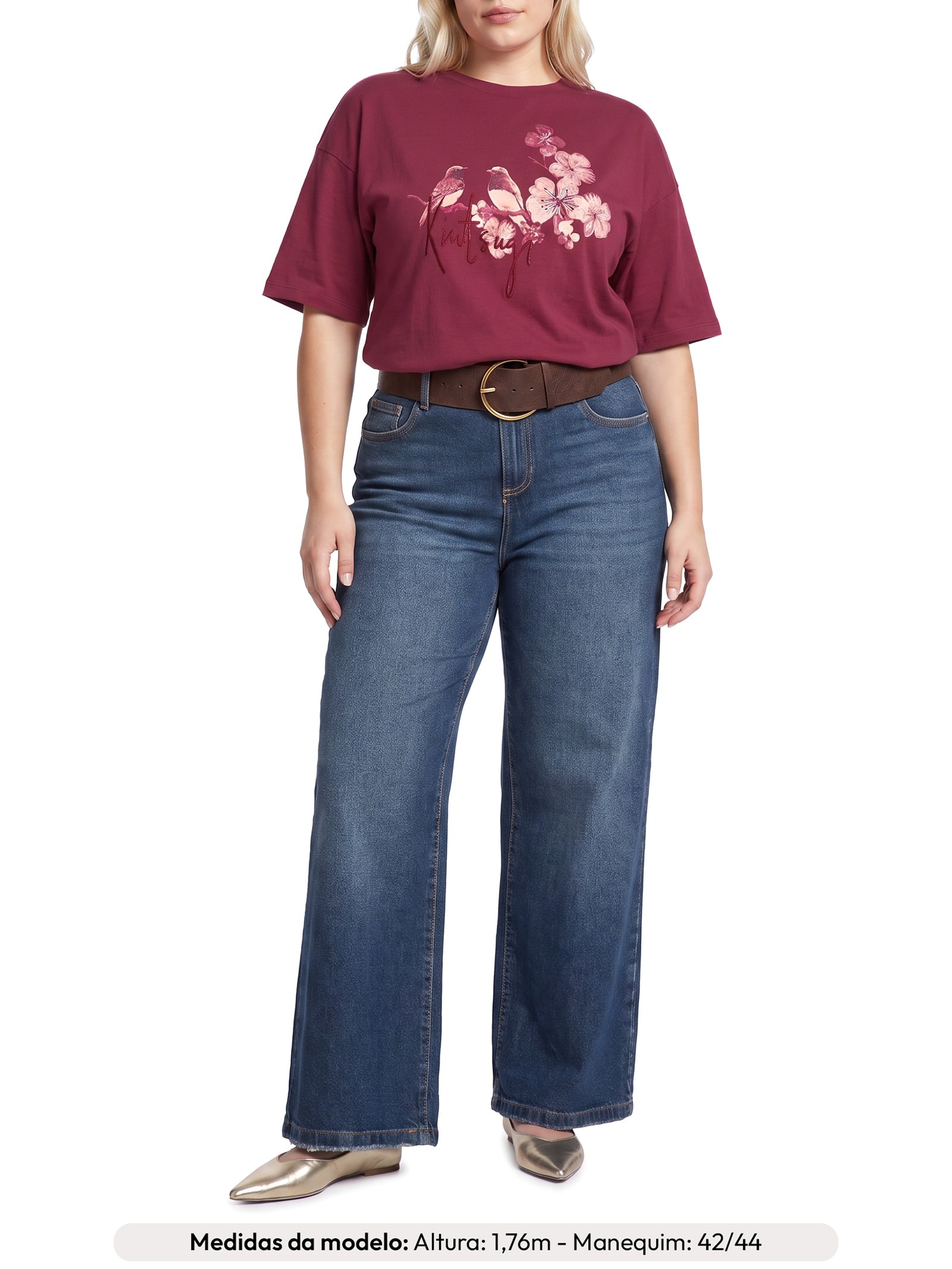 Blusa Feminina Ayla Rosa Le Lis