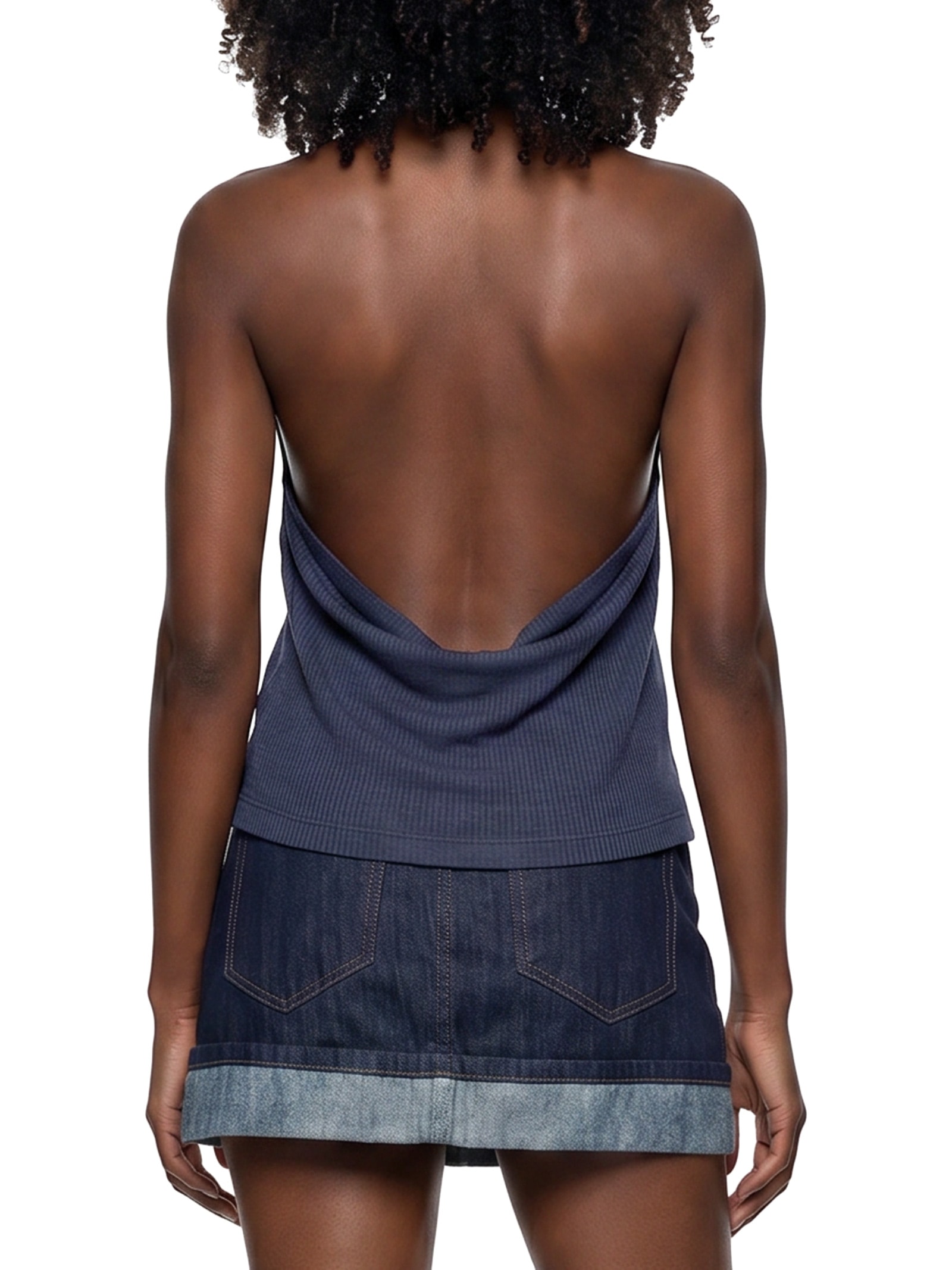 Blusa Feminina Azul Colcci