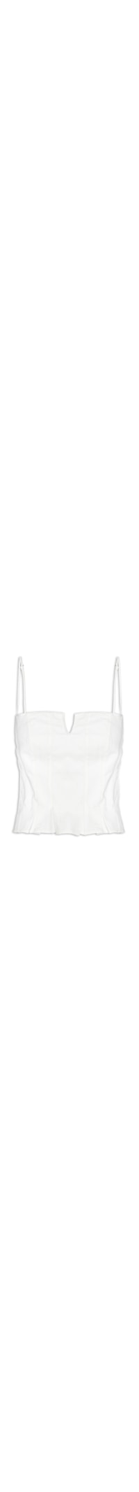 Blusa Feminina Babado Barra - Branco