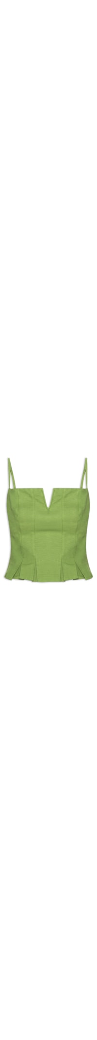 Blusa Feminina Babado Barra - Verde