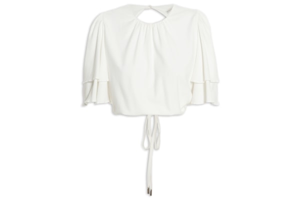 Blusa Feminina Babados - Off White