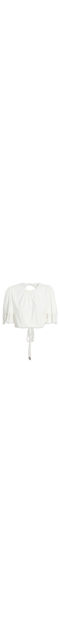 Blusa Feminina Babados - Off White