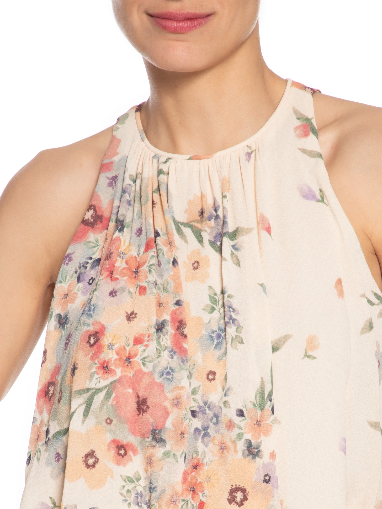 Blusa Feminina Balonê Allure Bege Maria Filó