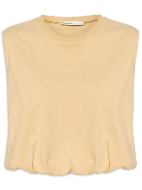 Blusa Feminina Balonê – Bege