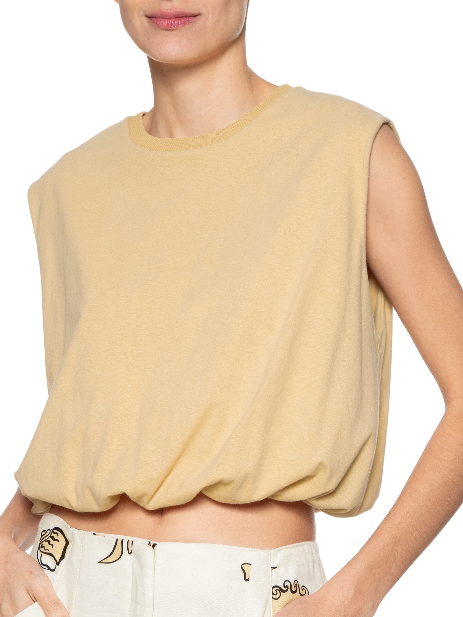 Blusa Feminina Balonê Bege Dress To