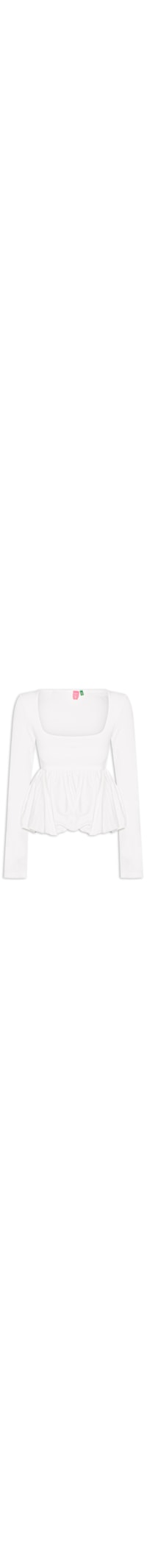 Blusa Feminina Balone - Branco