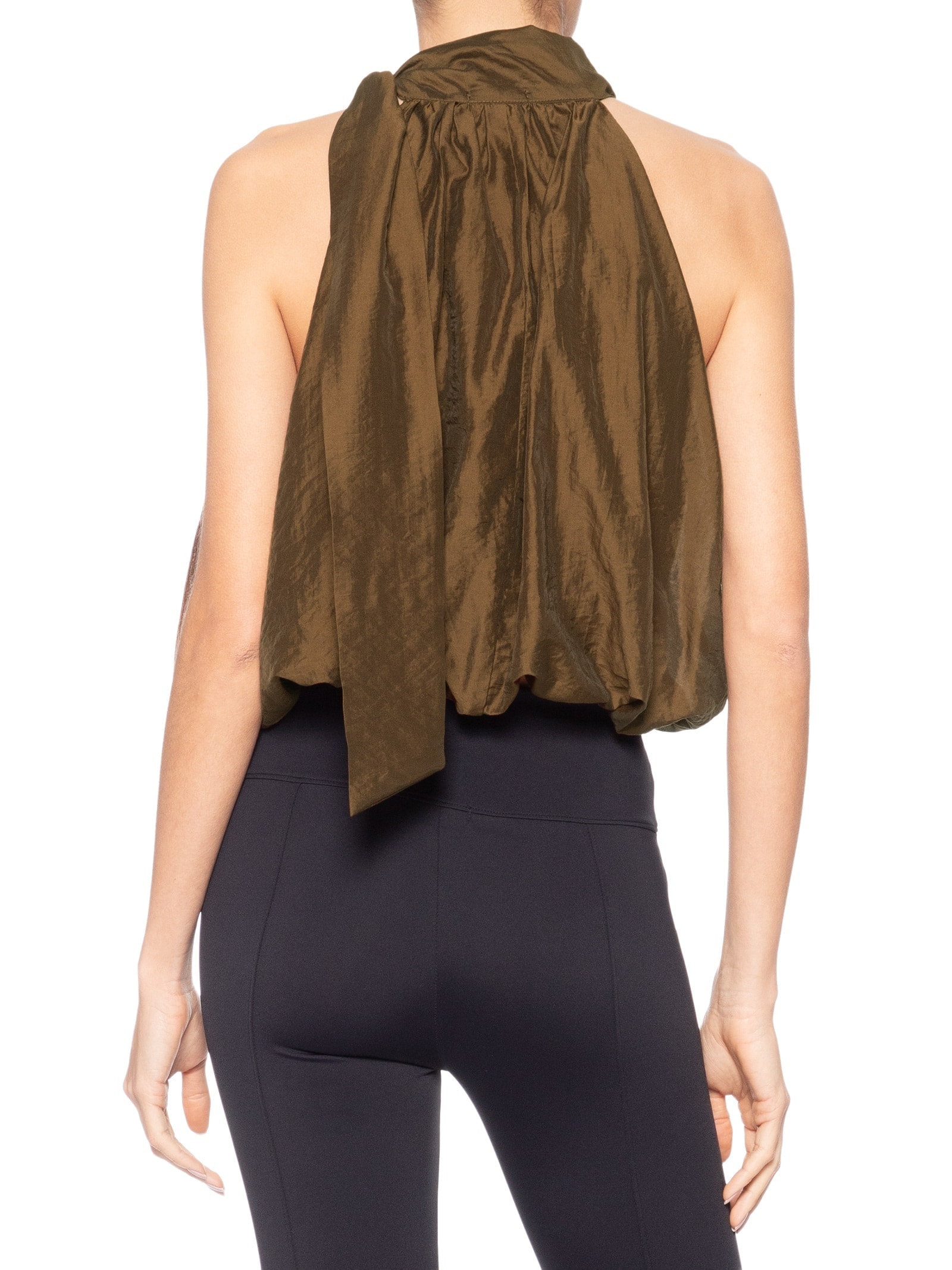 Blusa Feminina Balonê Marrom '2Essential