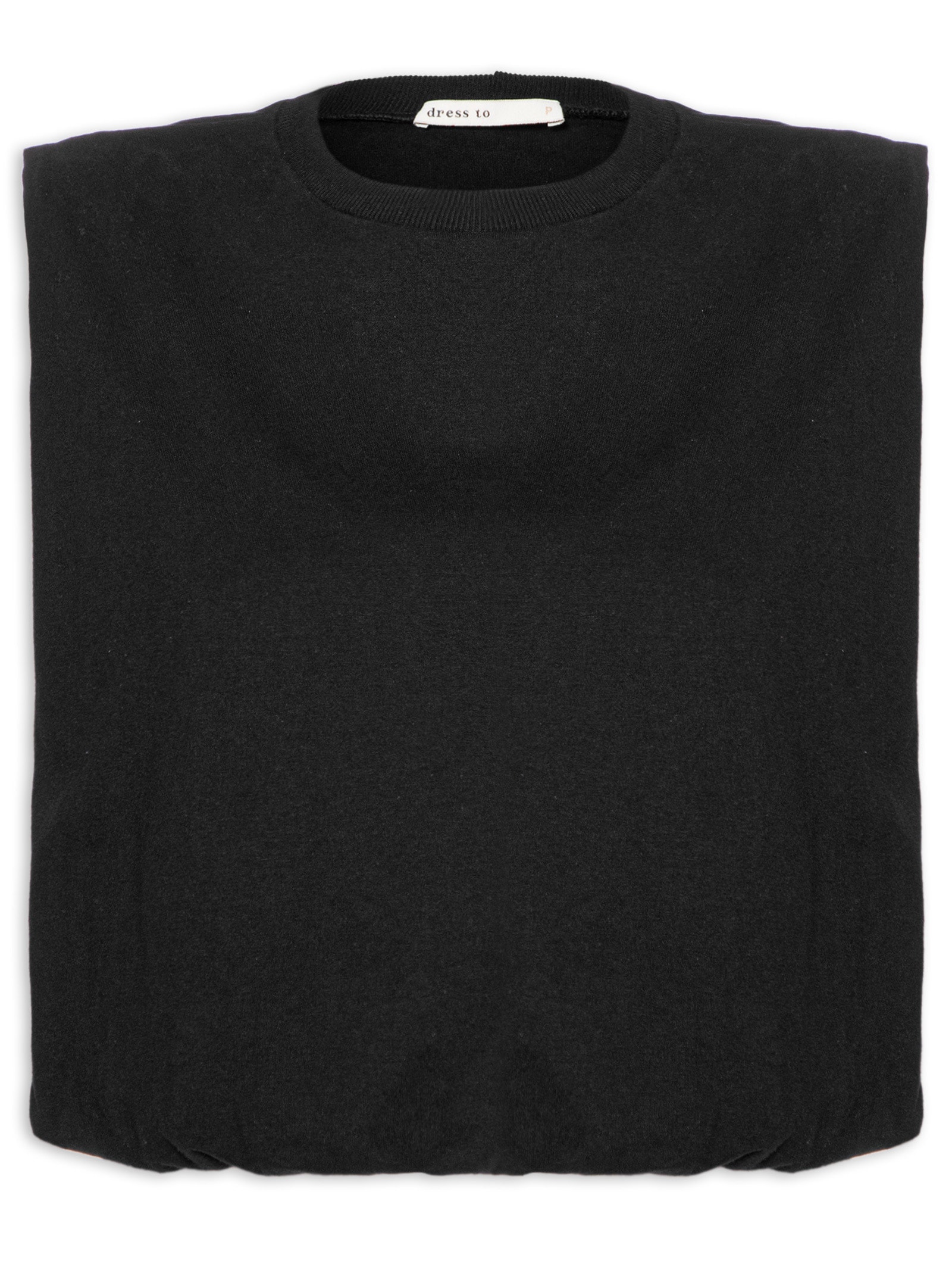 Blusa Feminina Balonê Preto Dress To