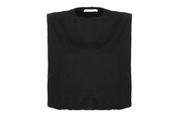 Blusa Feminina Balonê - Preto