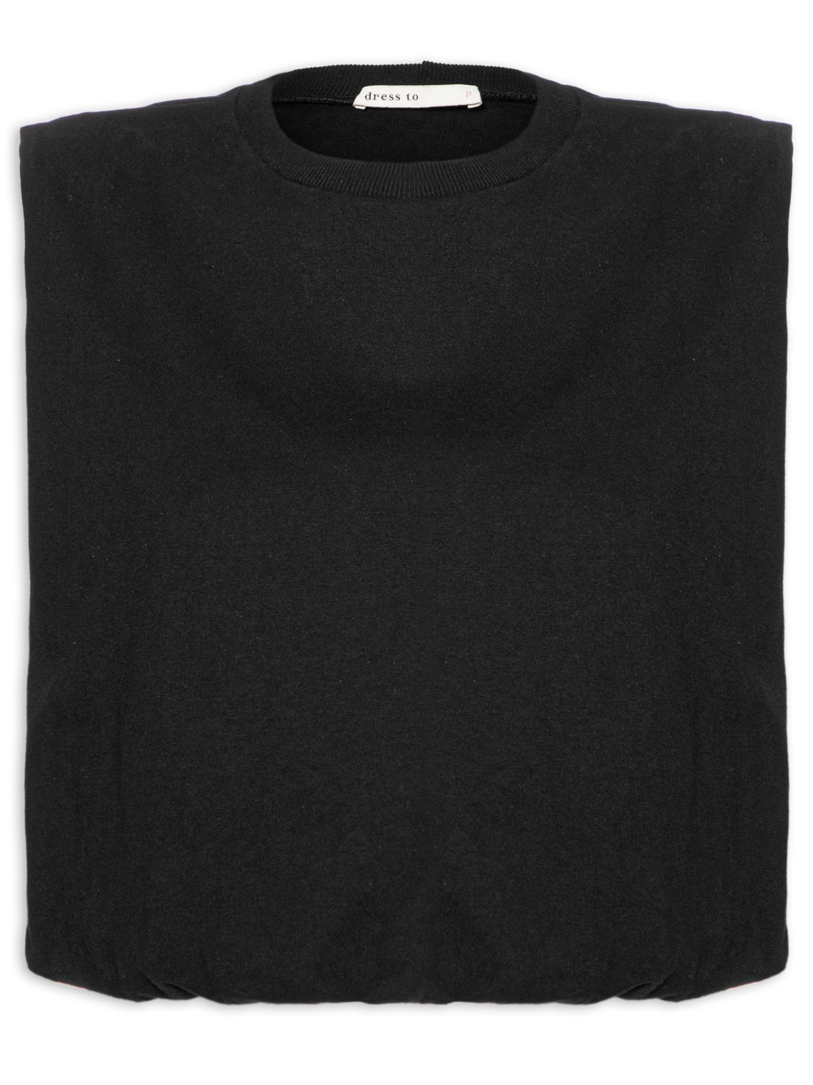 Blusa Feminina Balonê Preto Dress To