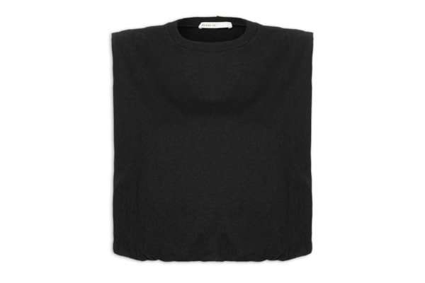Blusa Feminina Balonê - Preto