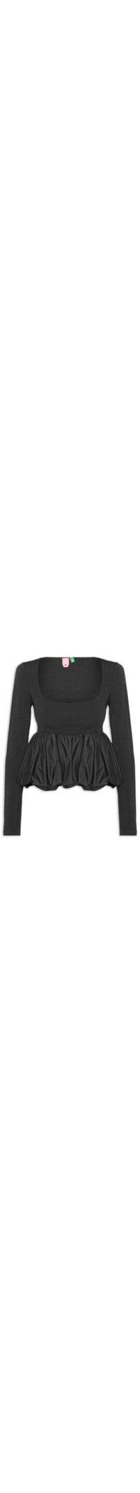 Blusa Feminina Balone - Preto