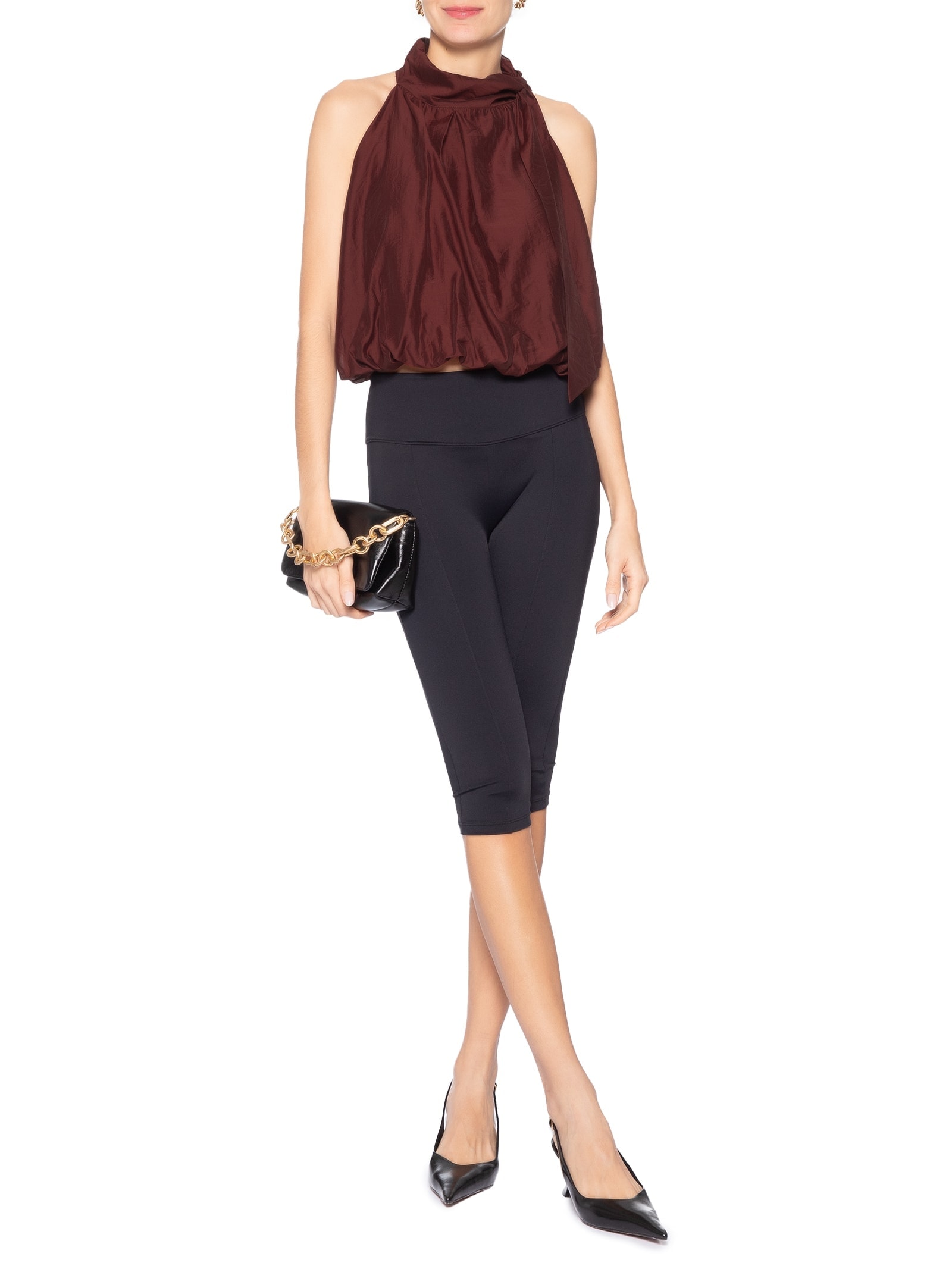 Blusa Feminina Balonê Vermelho '2Essential