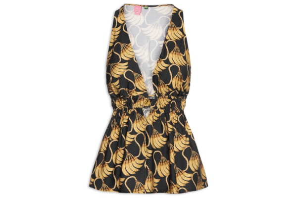 Blusa Feminina Banana Tassel Mini - Preto