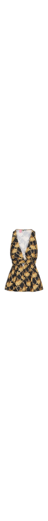 Blusa Feminina Banana Tassel Mini - Preto
