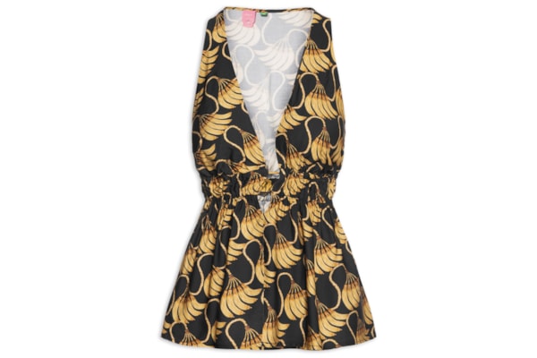 Blusa Feminina Banana Tassel Mini - Preto