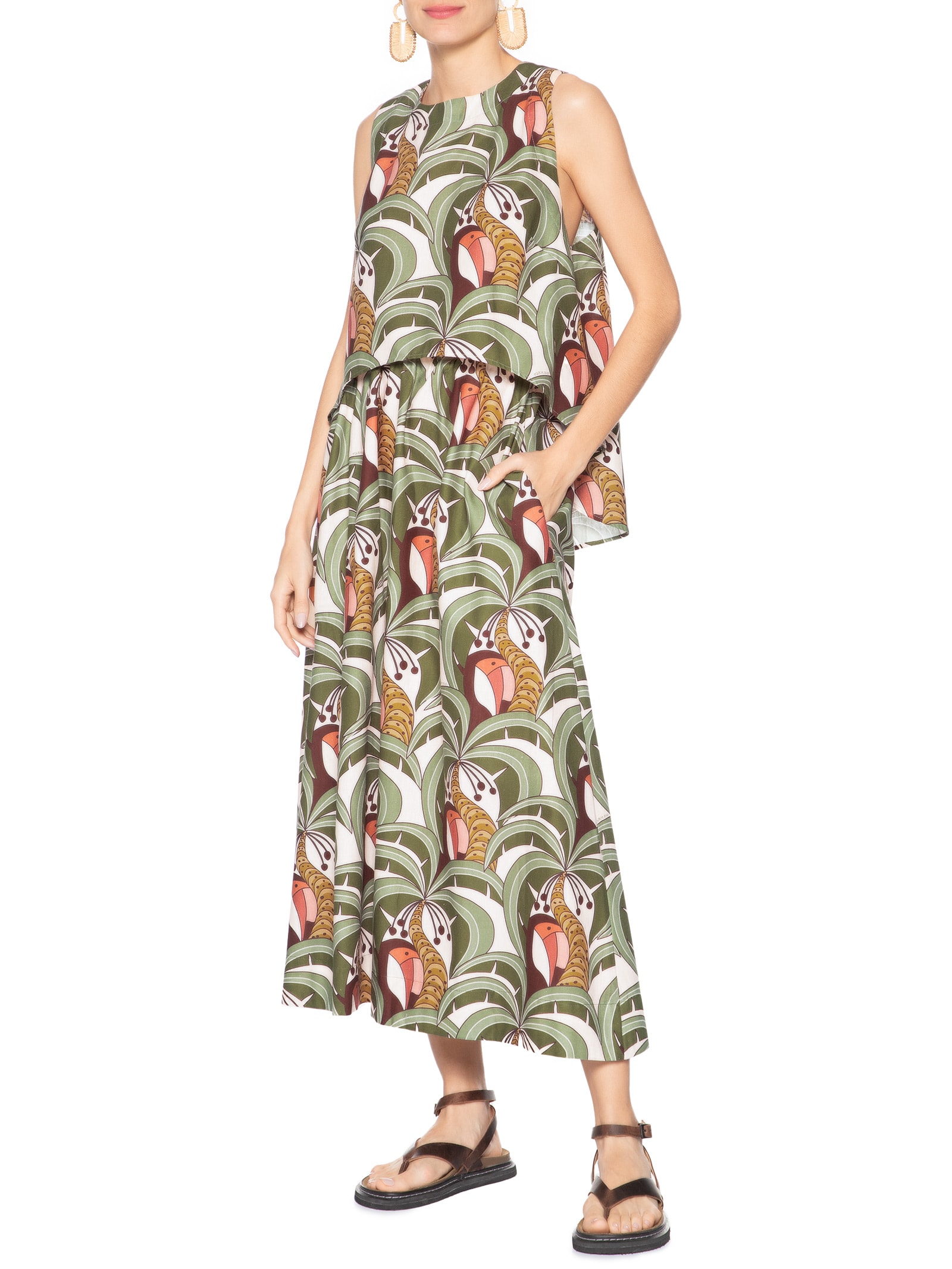 Blusa Feminina Bananada De Tucano Verde Farm