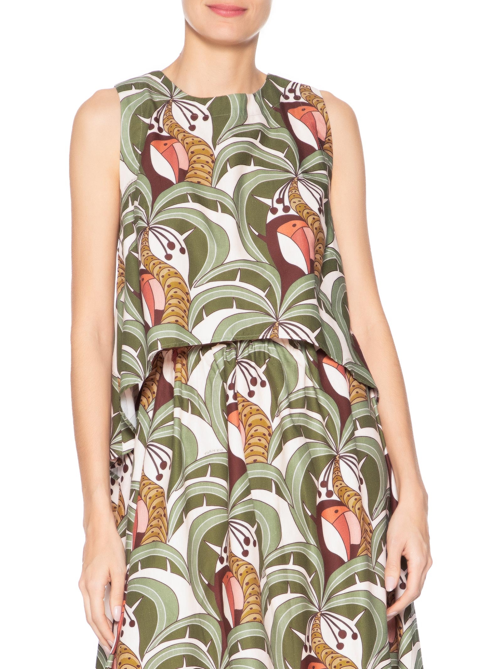 Blusa Feminina Bananada De Tucano Verde Farm