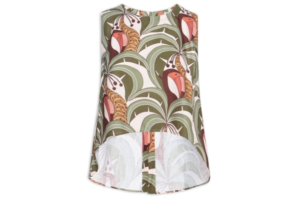 Blusa Feminina Bananada De Tucano - Verde