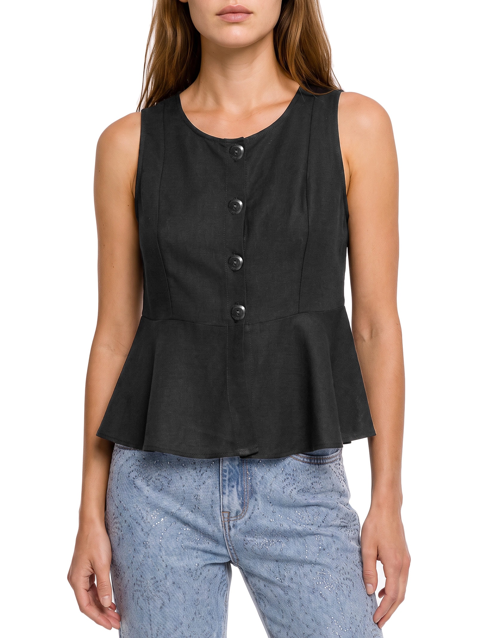 Blusa Feminina Bari Preto Lez A Lez