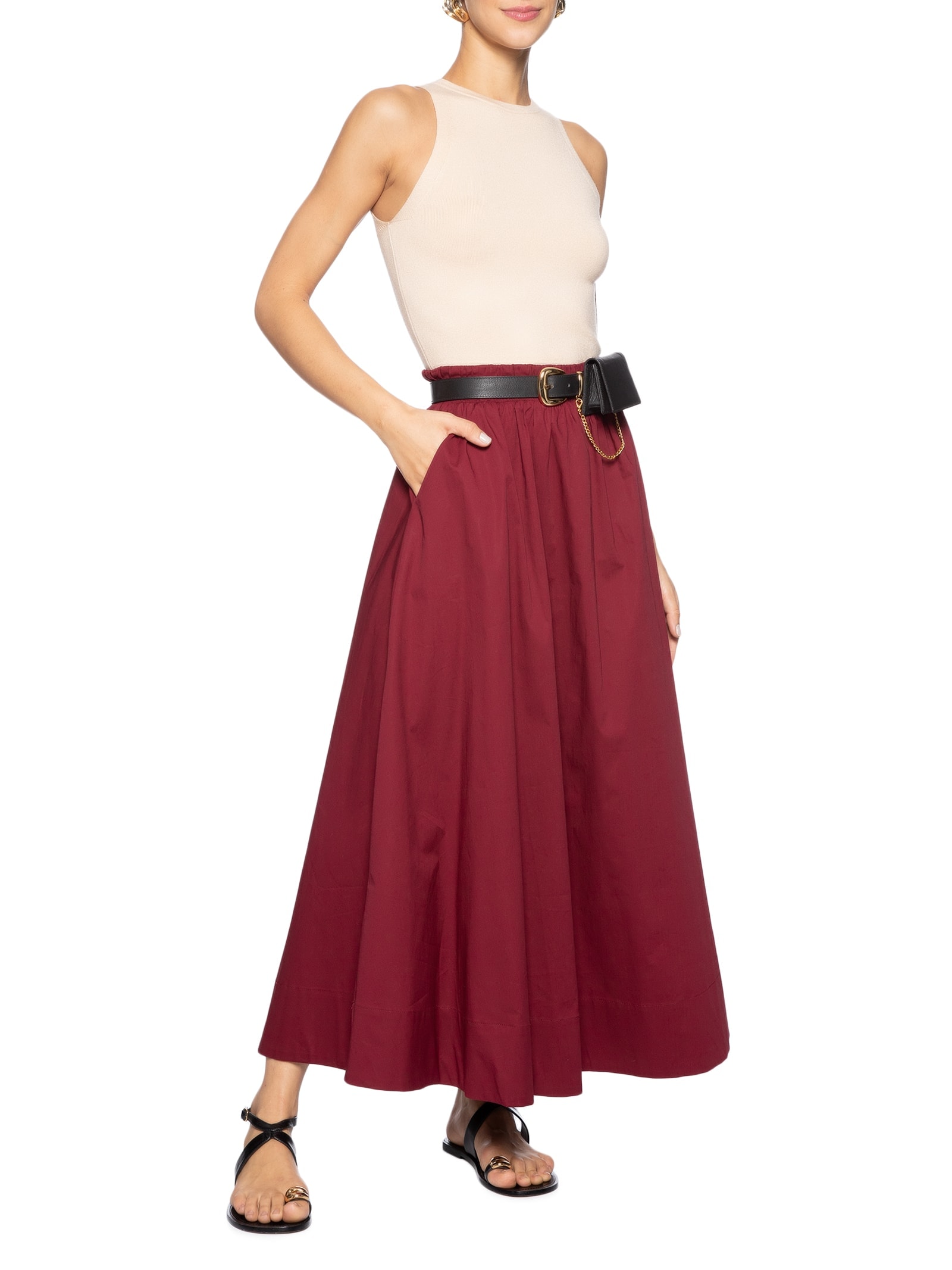 Blusa Feminina Básica Em Tricot Bege  '2Essential