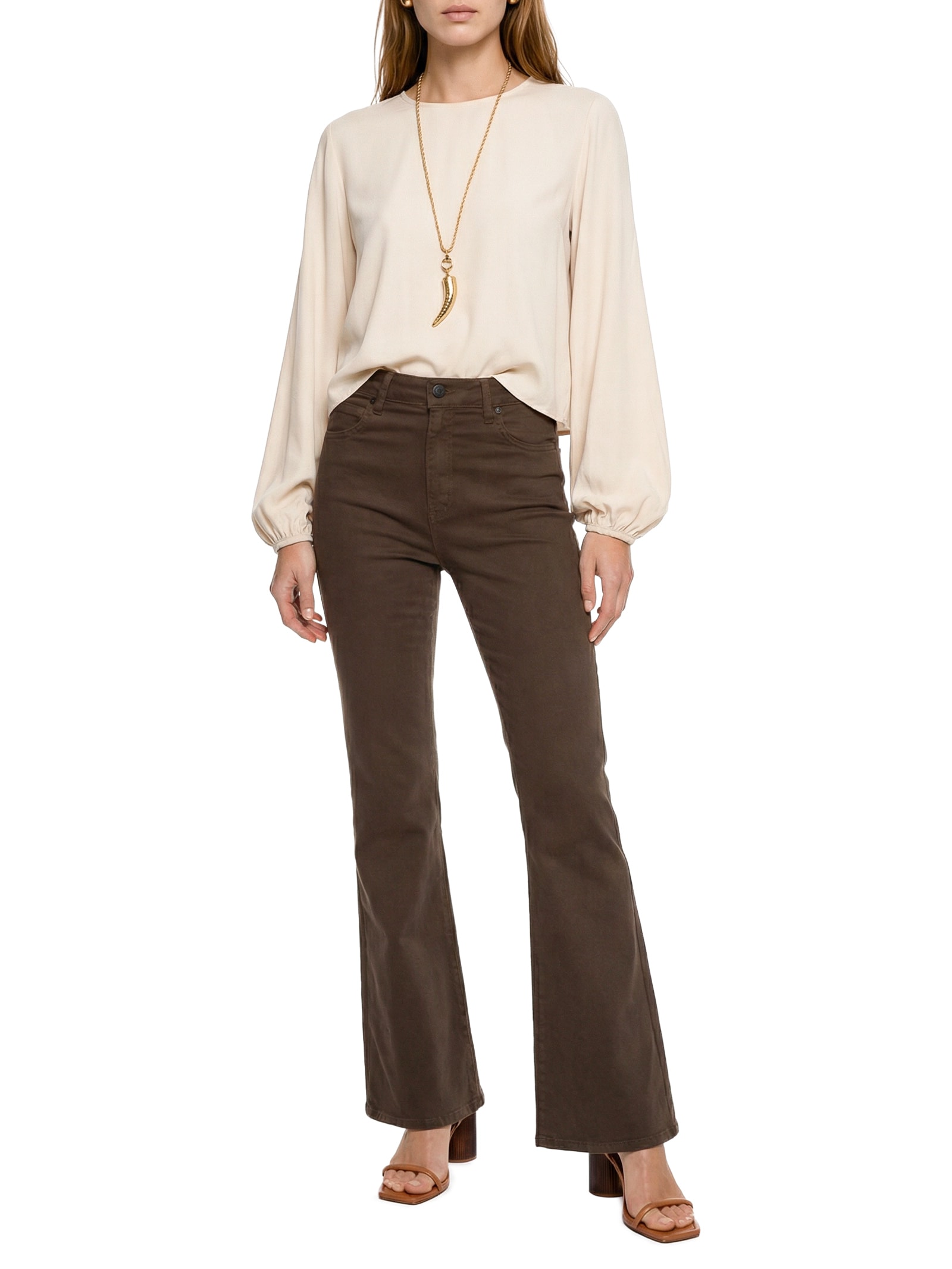 Blusa Feminina Bege Colcci