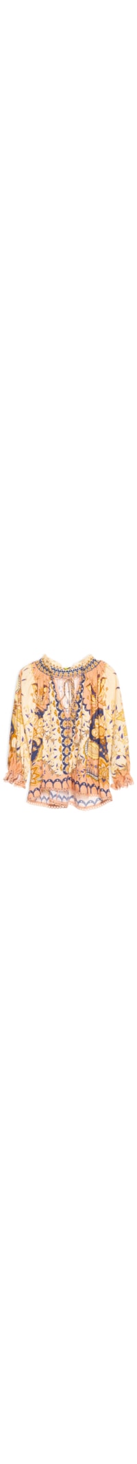 Blusa Feminina Beleza Boho - Amarelo