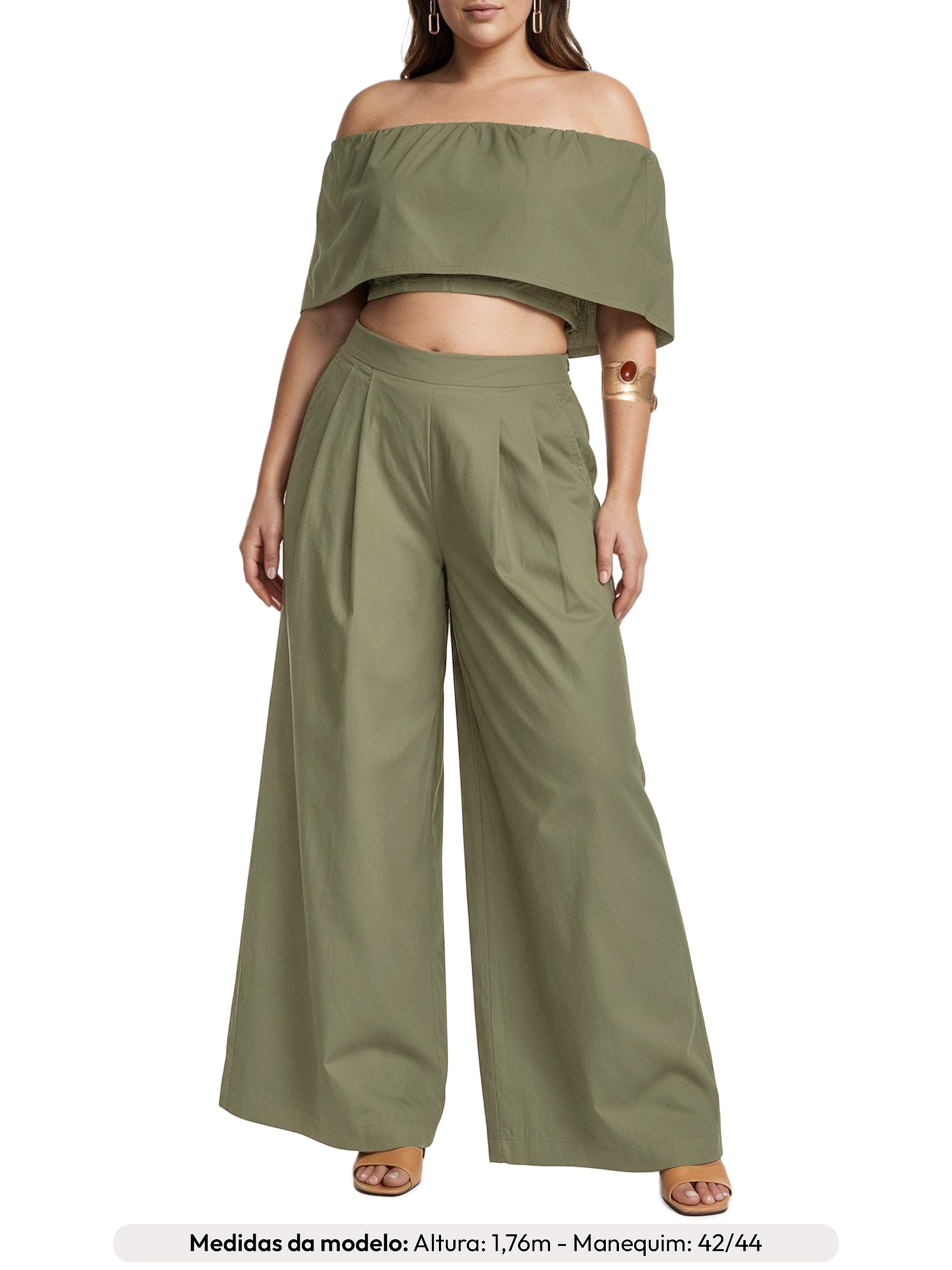 Blusa Feminina Bianca Verde Le Lis