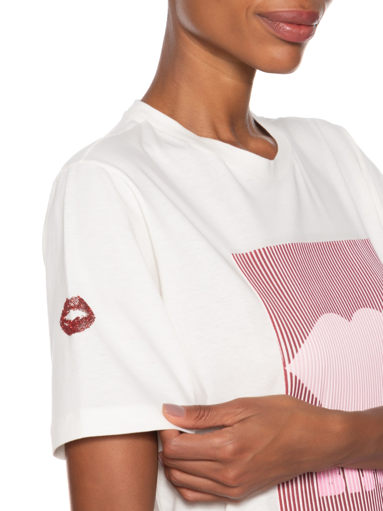 Blusa Feminina Bisou Branco Le Lis