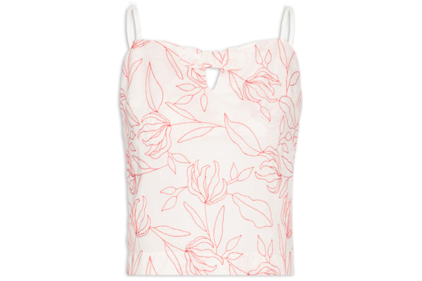 Blusa Feminina Bordada - Branco