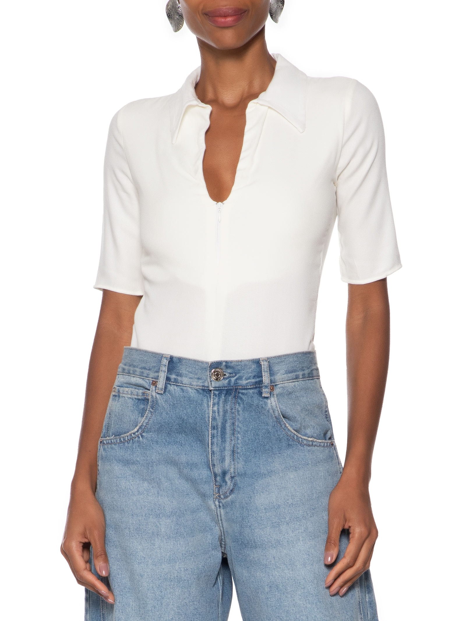Blusa Feminina Branco Colcci