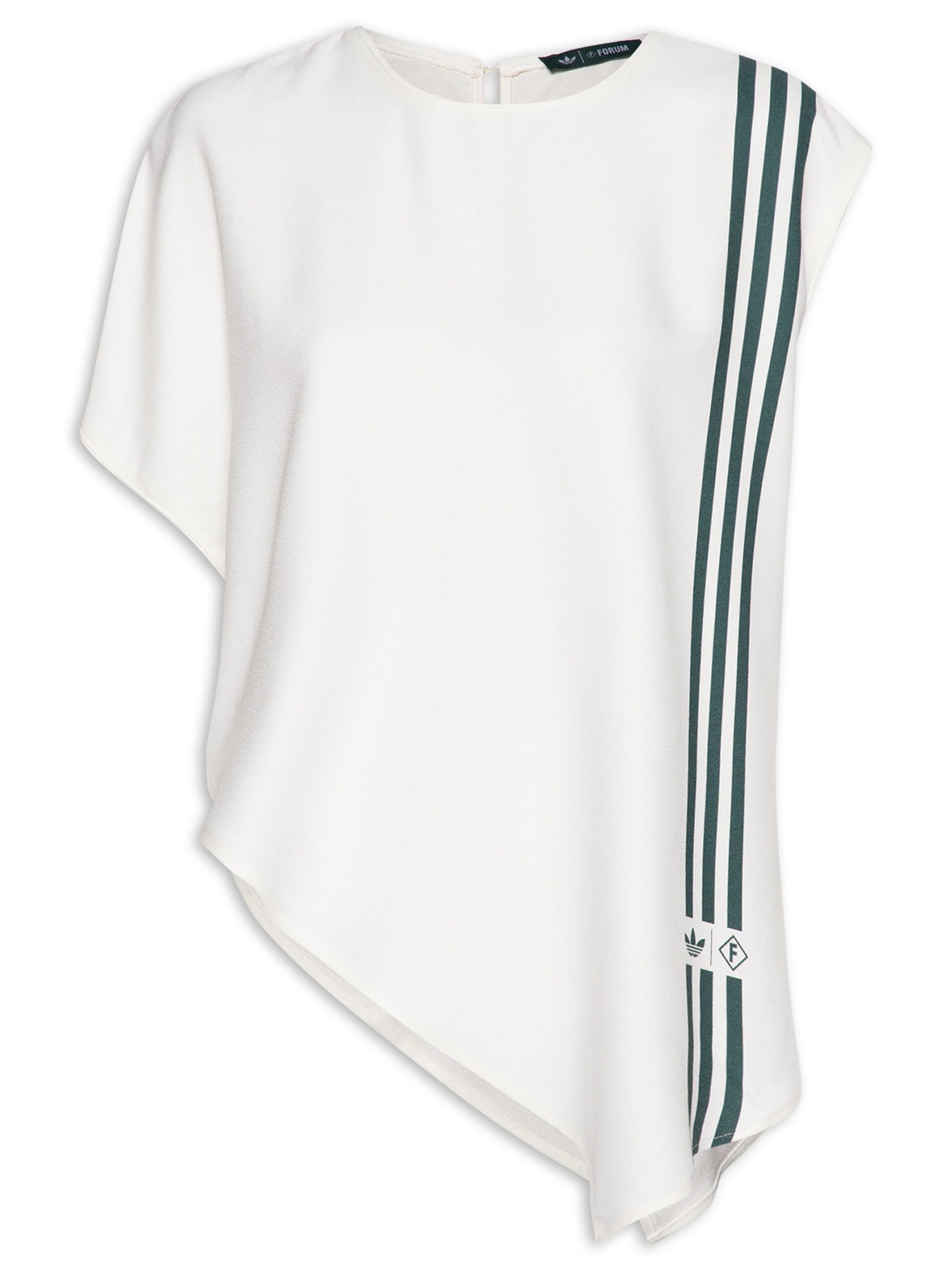 Blusa Feminina Branco Forum + Adidas